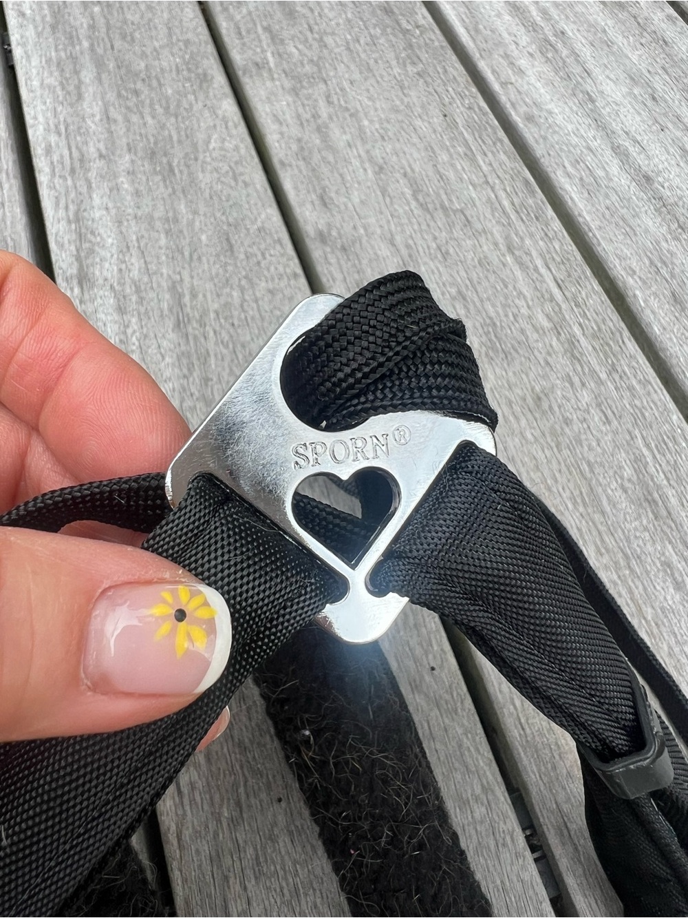 SPORN Black Dog Harness Great for Growth